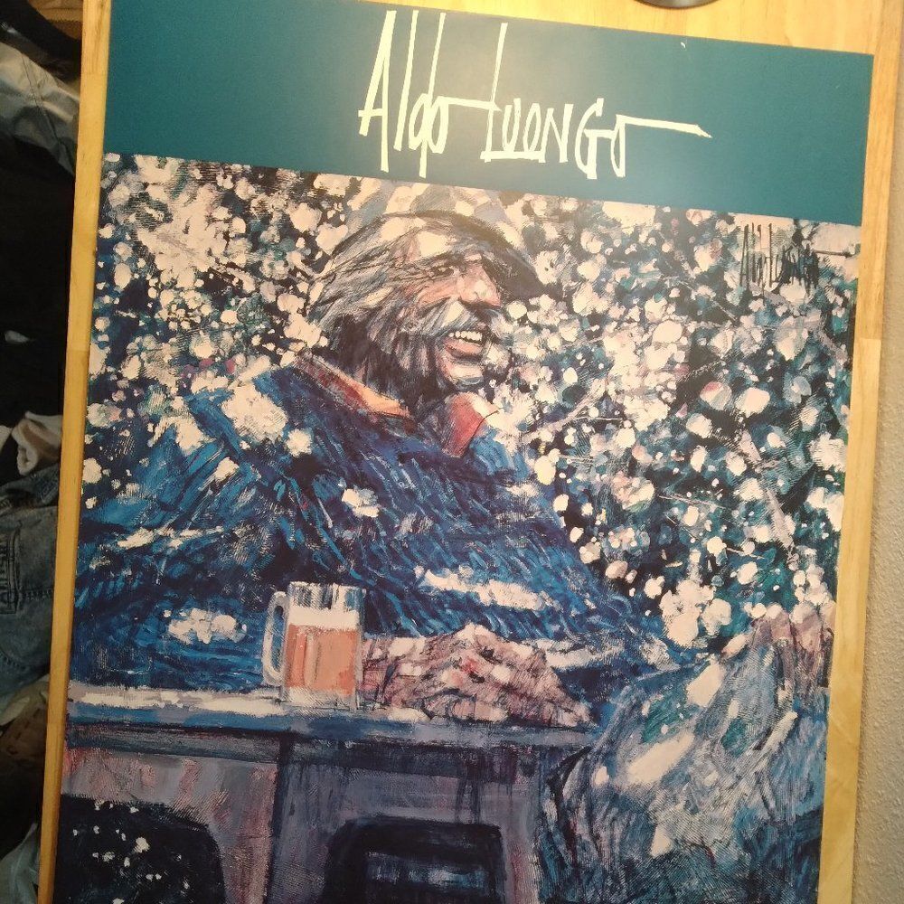 VintageΒ Aldo Luongo Art Expo West 80 LosβAngeles Print Lithograph